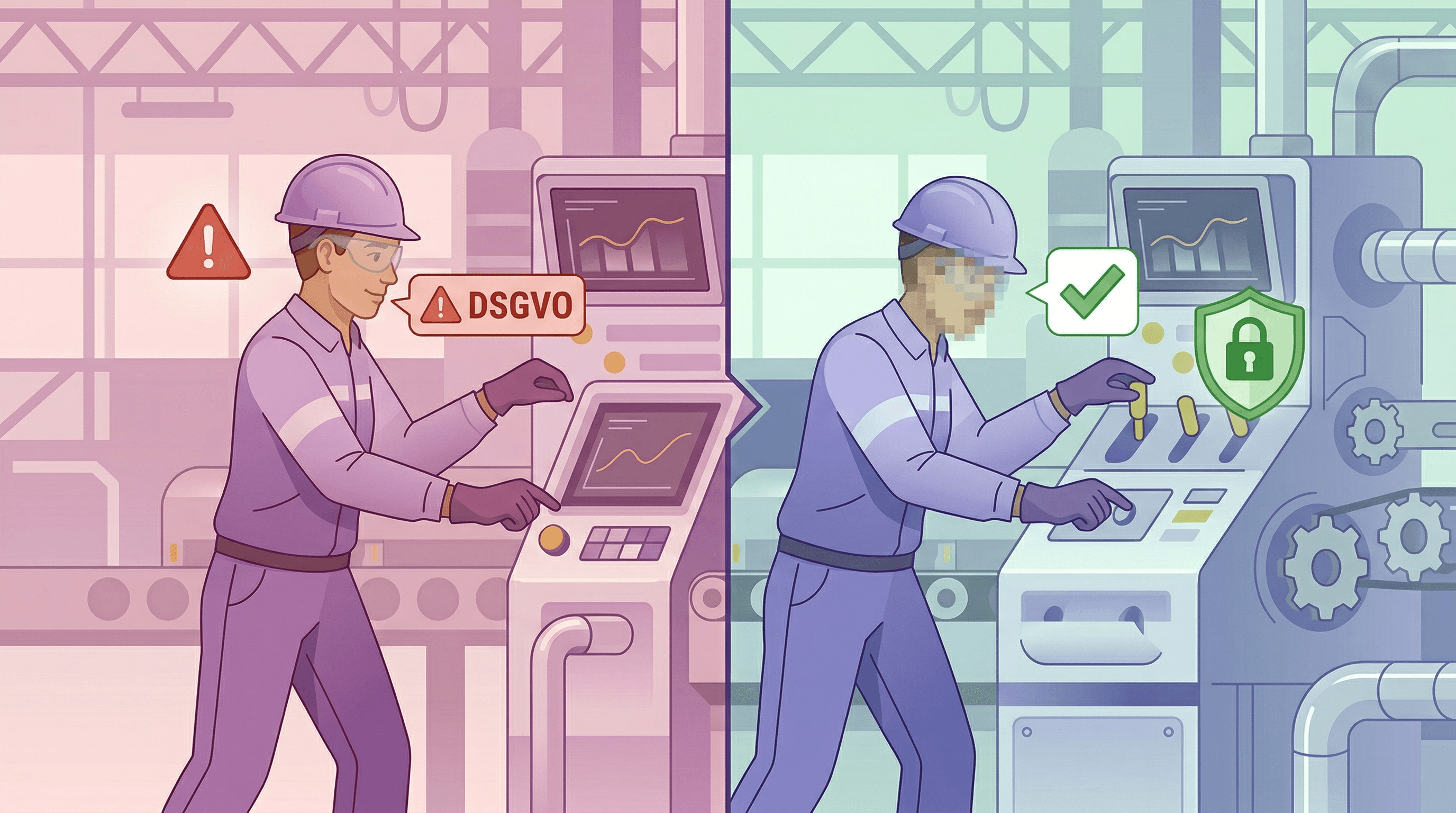 Automatische Gesichtszensur in Prozessvideos: DSGVO-konform dokumentieren